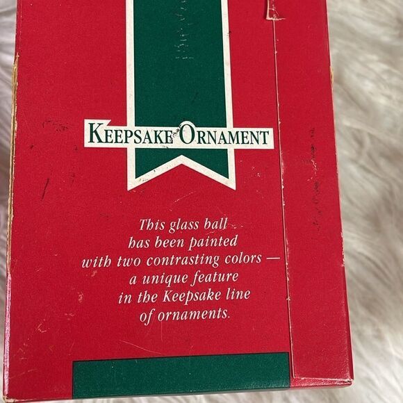 Hallmark New Home Ornament Vintage 1987, Glass Ornament, Keepsake - Picture 3 of 6